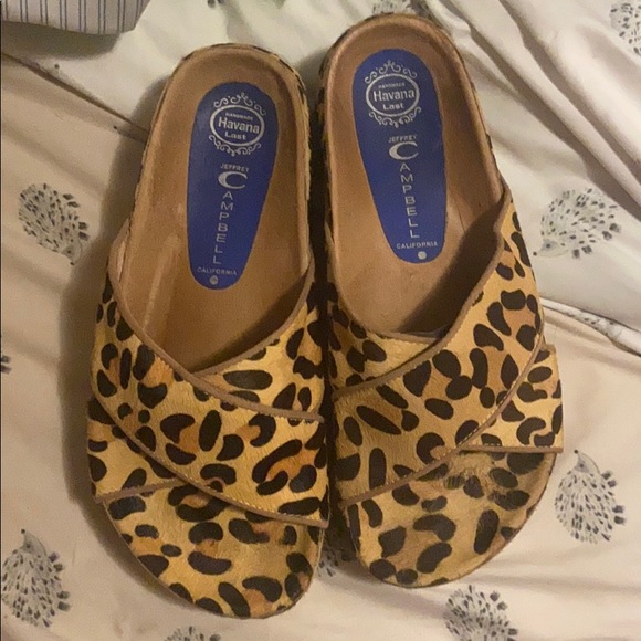 Jeffrey Campbell Shoes - Jeffery Campbell pony hair sandals